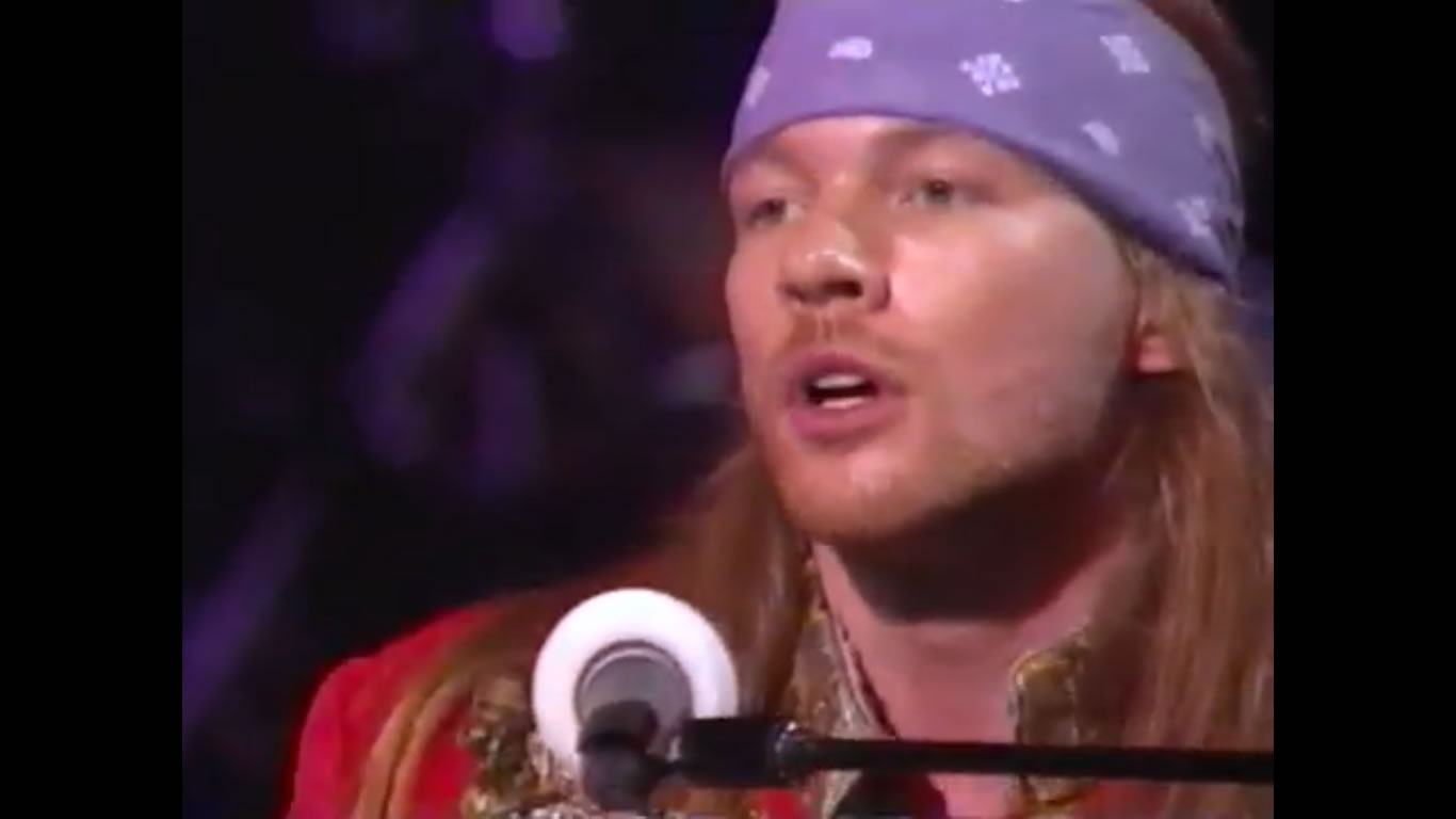 Guns N' Roses - November Rain   Los Angeles 1992